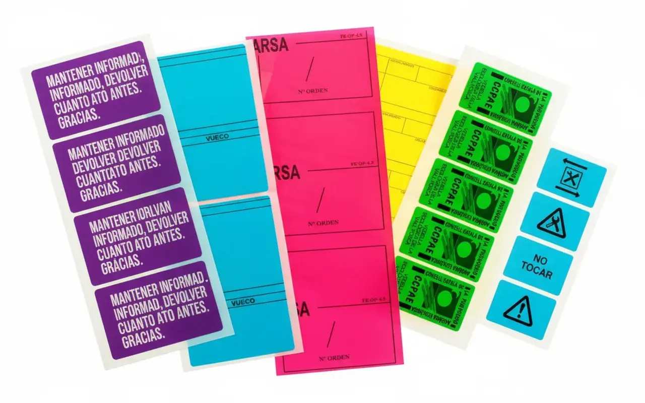 Etiqueta Fluorescente